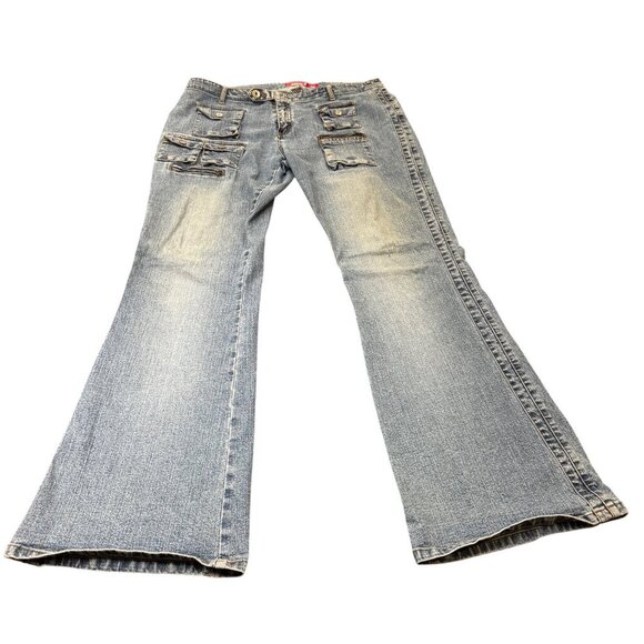 Vintage Y2K Zana-D Flared Jeans - Picture 1 of 8